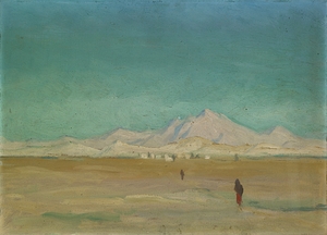 Algerische Landschaft by Ernst Schiess [1872–1919]