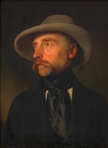 Franz Wipplinger [Maler] [1845] by Franz Eybl [1806–1880]