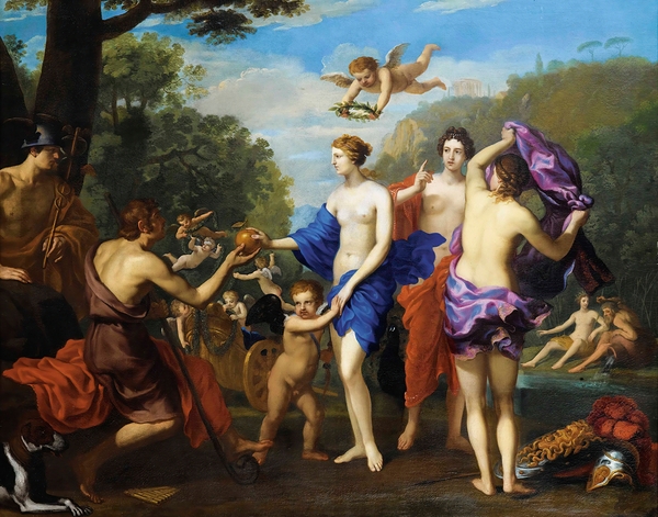 Le Jugement De Paris [The Judgment  Of Paris] by Charles Errard [1606–1689] Print