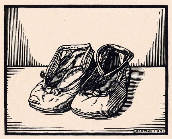 Paar schoenen [1921] by Julie de Graag [1877–1924] Print