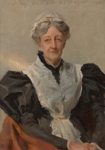Mrs. Frederick Mead [Mary Eliza Scribner] [1893] by John Singer Sargent [1856–1925] Print