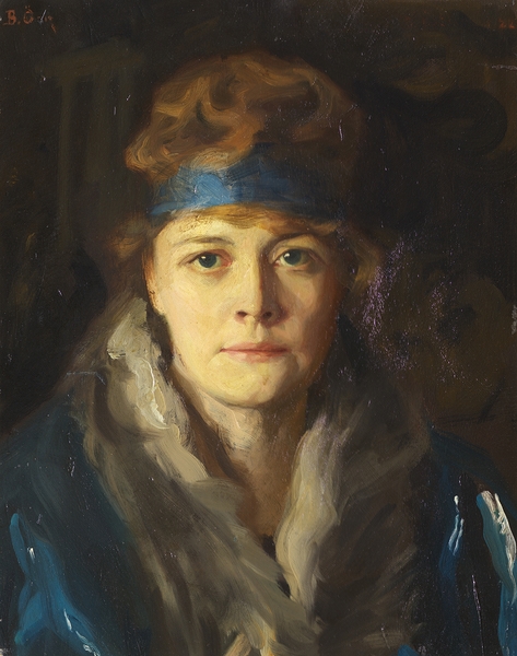 Baroness d’Estournelle de Constant [1922] by Bernhard Österman [1870–1938] Print