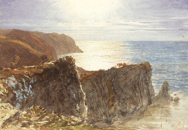 The North Devon Coast by Samuel Palmer [1805–1881] Print