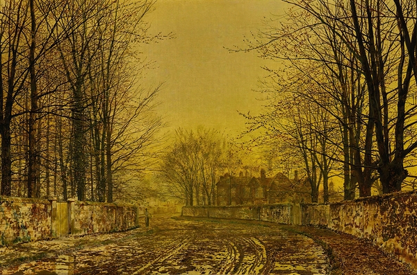 The Queen’s Highway by John Atkinson Grimshaw [1836–1893] Print