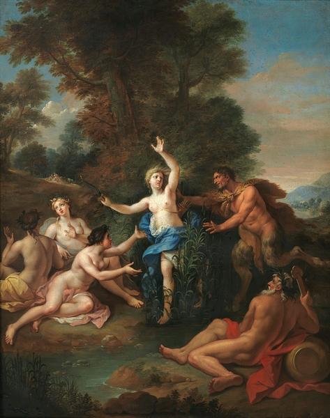 Pan and Syrinx by Louis de Boullogne the Younger [1654–1733] Print