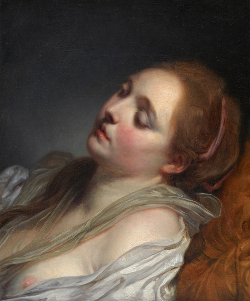 The Dreamer [About 1765–1769] by Jean–Baptiste Greuze [1725–1805] Print
