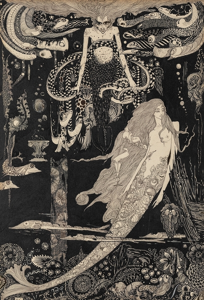 The Little Sea Maid [1916] by Harry Clarke [1889–1931] Print