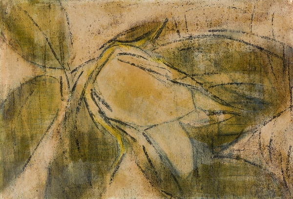 Magnolia Bud [1937] by Christian Rohlfs [1849–1938] Print