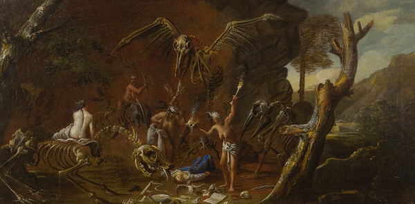 WITCHCRAFT SCENE by Follower of Salvator Rosa [1615–1673] Print