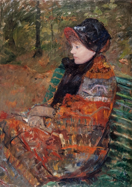 Automne. Portrait de Lydia Cassatt [1880] by Mary Cassatt [1844–1926] Print