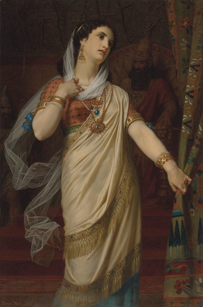 Esther [1885] by Hugues Merle [1823–1881] Print