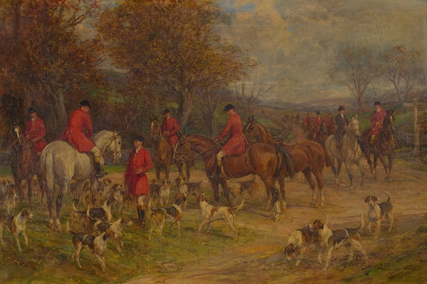 Return From The Hunt by Heywood Hardy [1842–1933] Print