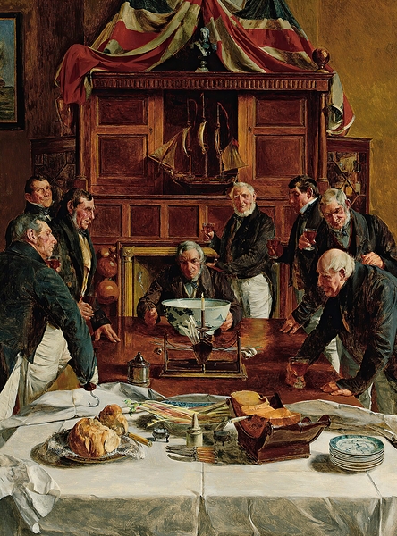 The skipper’s birthday by Walter Dendy Sadler [1854–1923] Print