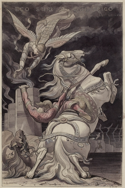 Figure pour l’église orthodoxe grecque by Charles Joseph Lameire [1832–1910] Print