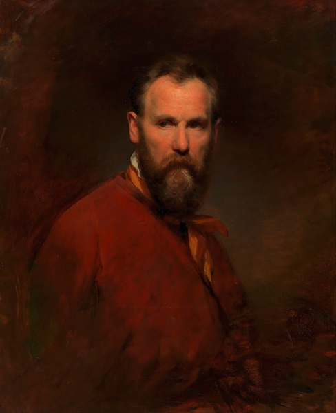 Selbstbildnis Friedrich von Amerling [1855] by Friedrich von Amerling [1803–1887] Print