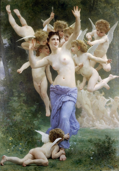 The Invasion [1892] by William Bouguereau [1825–1905] Print