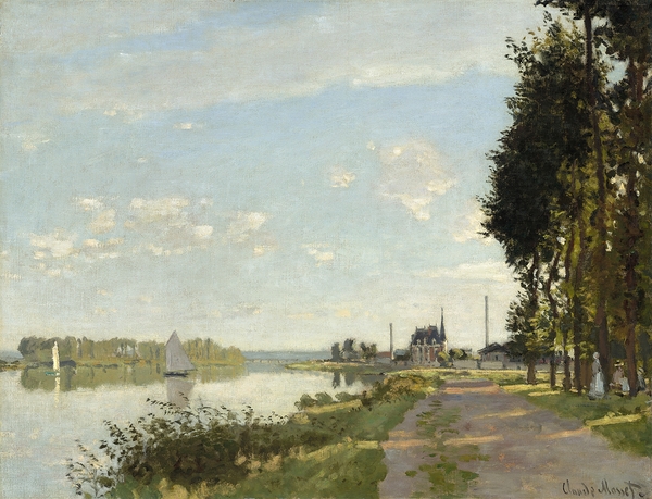 Argenteuil [c. 1872] by Claude Monet [1840–1926] Print