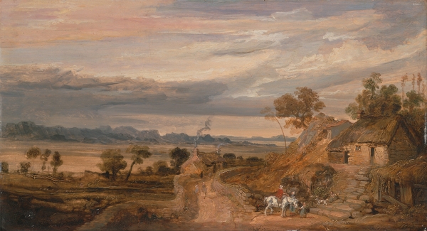 Landscape with Cottages [1802–1827] by James Ward [1769–1859] Print