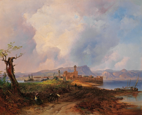 Sirmione by Anton Hansch [1813–1876] Print