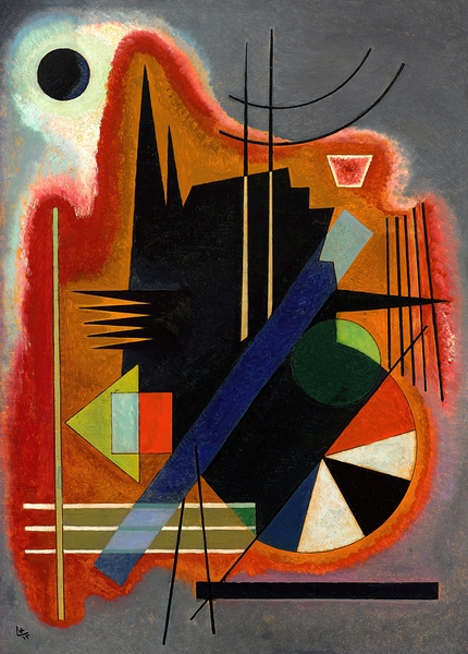 Einige Spitzen [1925] by Wassily Kandinsky [1866–1944] Print