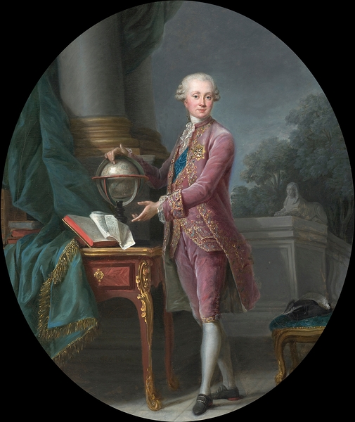Portrait of the Prince of Nassau [1776] by Elisabeth Louise Vigée Le Brun [1755–1842] Print