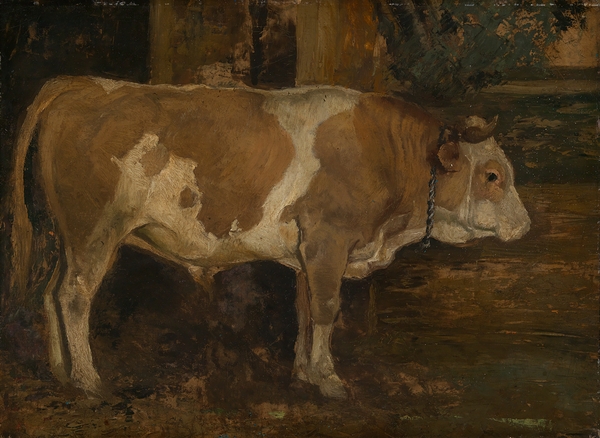 Ochse im Wald by Hans Thoma [1839–1924] Print