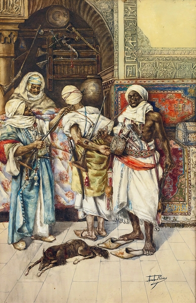 The Guards by Antonio Rivas [1845–1911] Print