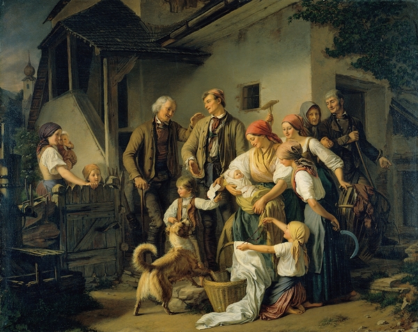 Der Findling [1851] by Ferdinand Mallitsch [1820–1900] Print