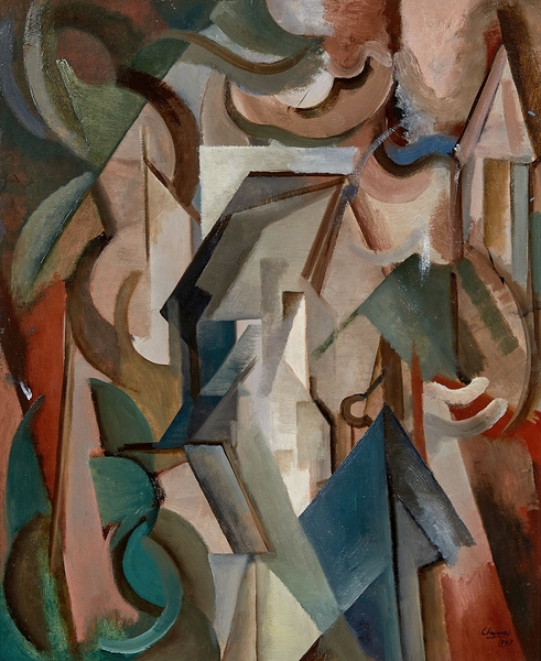 Les toits [1947] by Youla Chapoval Print