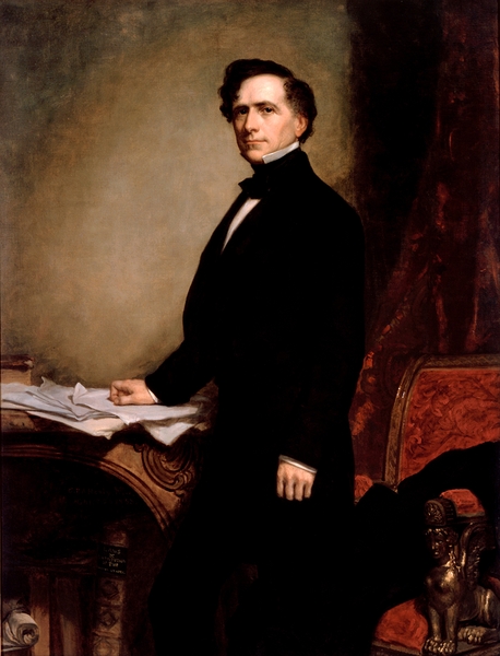 Franklin Pierce [1858] by George Peter Alexander Healy [1813–1894] Print