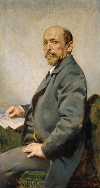 Der Hoffotograf Josef Löwy [1902] by Julius Victor Berger [1850–1902] Print