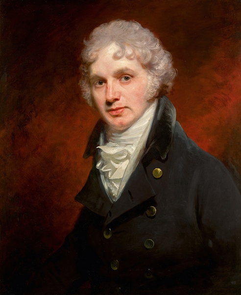 Portrait Of Charles Small Pybus [1803] by Sir William Beechey [1753–1839] Print