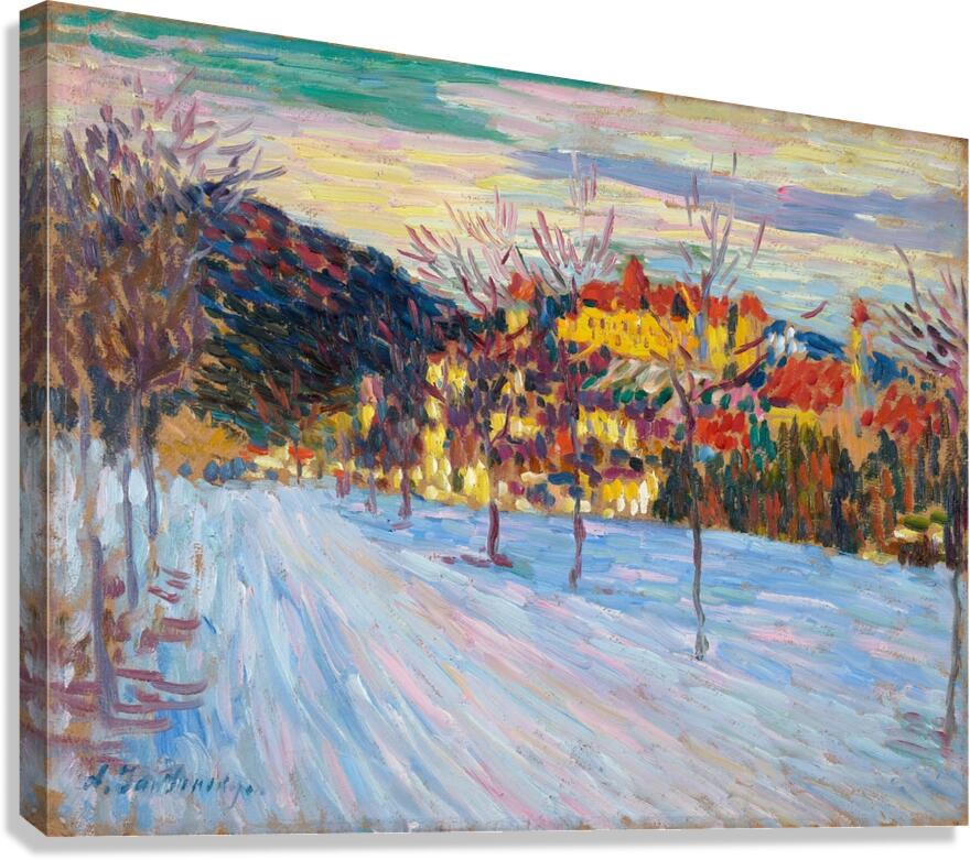 Füssen [1905] by Alexej von Jawlensky [1864–1941] Canvas Print