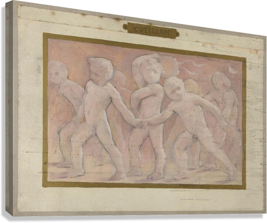 Cotillons [1889–1895] by Albert Aublet [1851–1938] Canvas Print