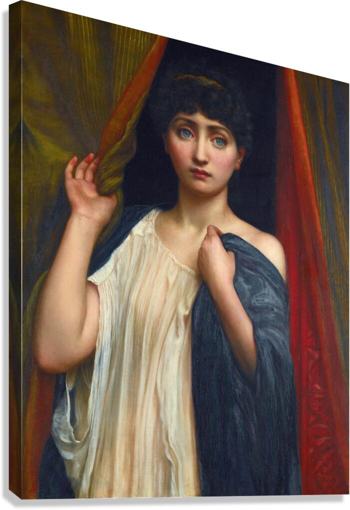 Cressida by Edward John Poynter [1836–1919] Canvas Print
