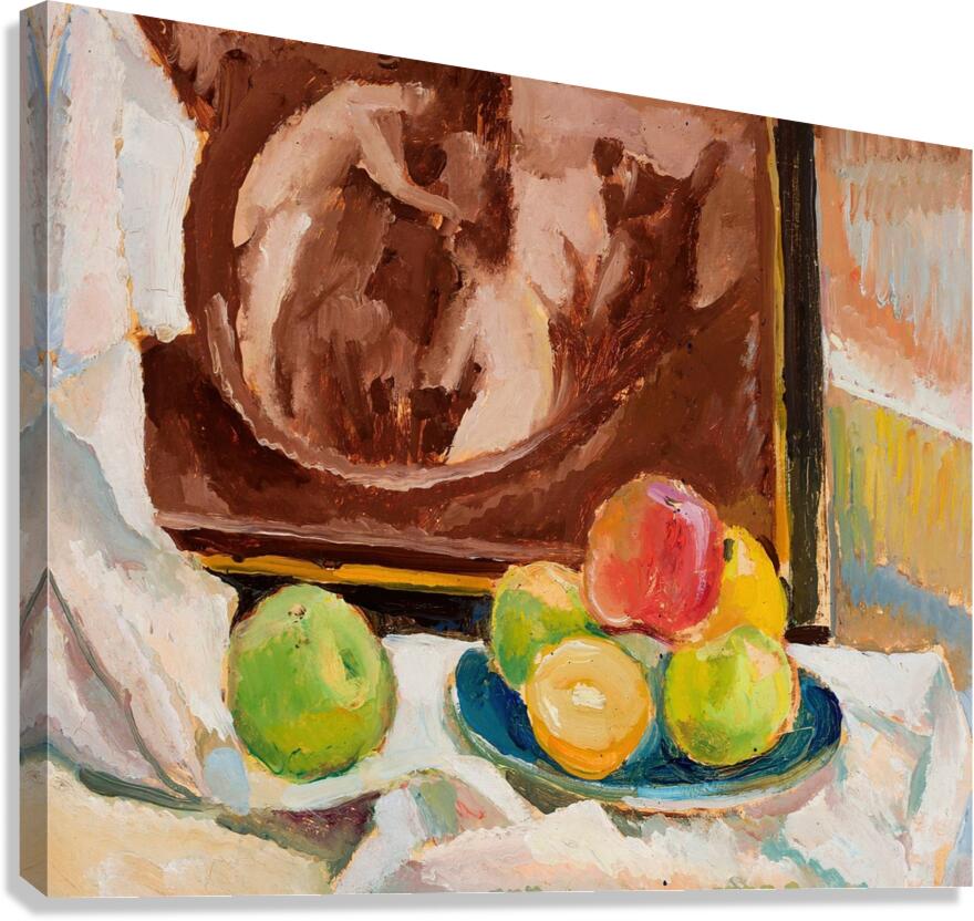 Still life [1918] by Zygmunt Waliszewski [1897–1936] Canvas Print