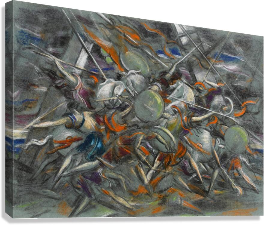 Untitled by Félix Del Marle [1889–1952] Canvas Print