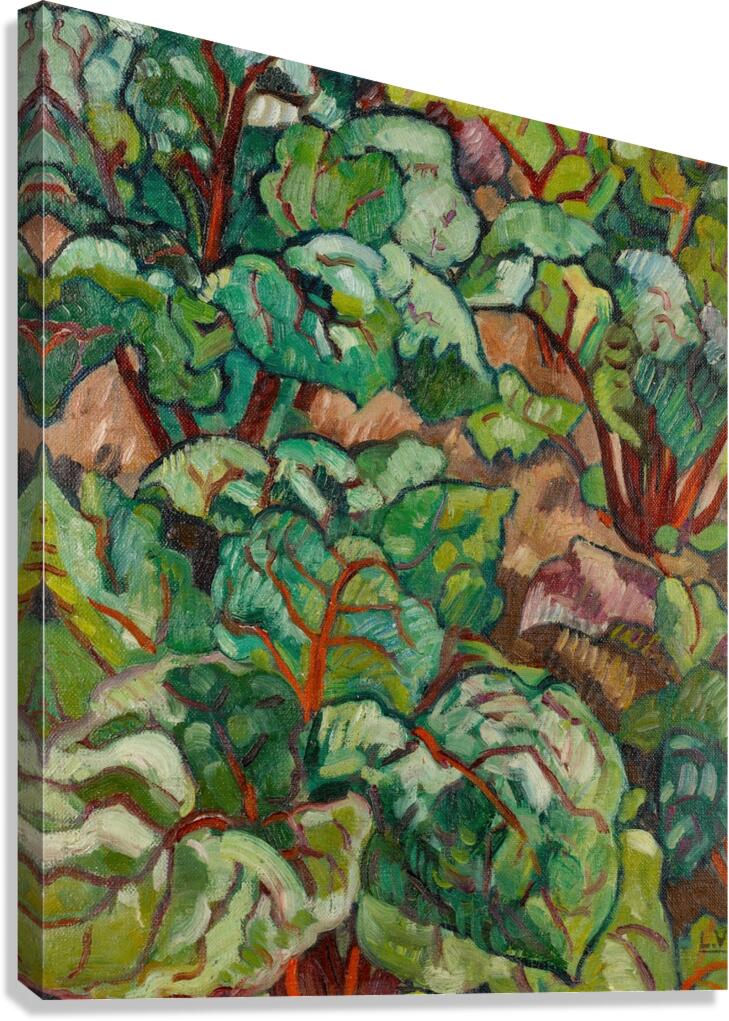 Plantes vertes [1934] by Louis Valtat [1869–1952] Canvas Print