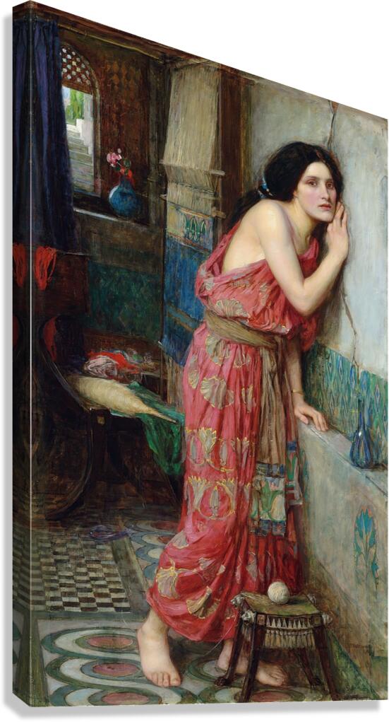 Thisbe by John William Waterhouse [1849–1917] Canvas Print