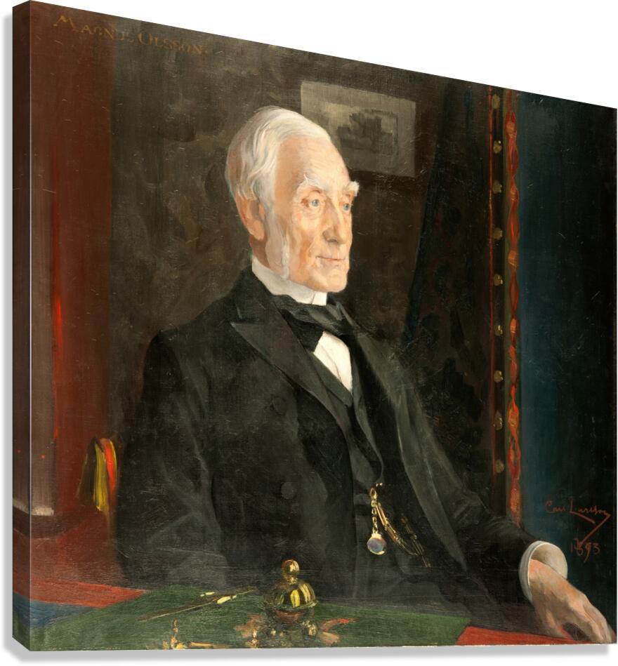 Magnus Olsson [1893] by Carl Larsson [1853–1919] Canvas Print