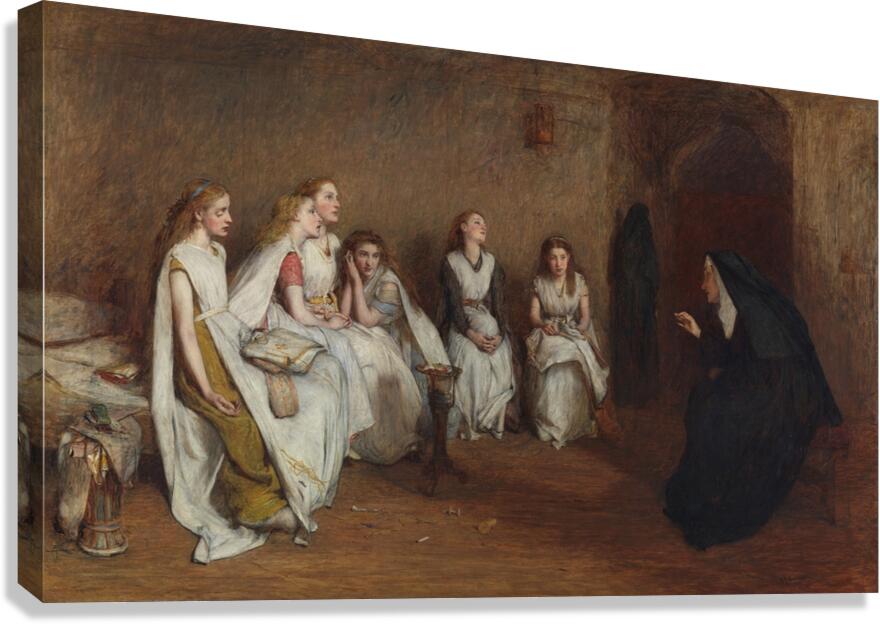 The Story of a Life by William Quiller Orchardson [1832–1910] Canvas Print