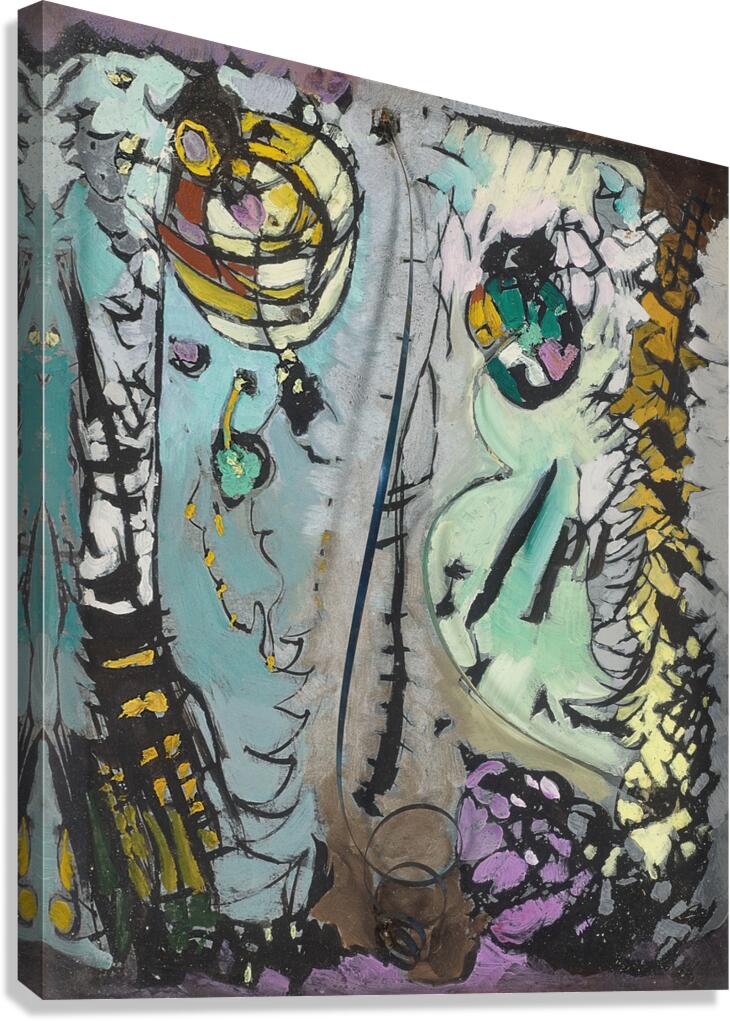 George Gershwin–‘Rhapsody in Blue.’ Part I [1927] by Arthur Dove [1880–1946] Canvas Print