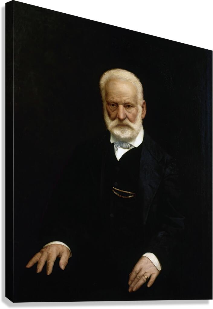 Portrait de Victor Hugo by Aimé Morot [1850–1913] Canvas Print