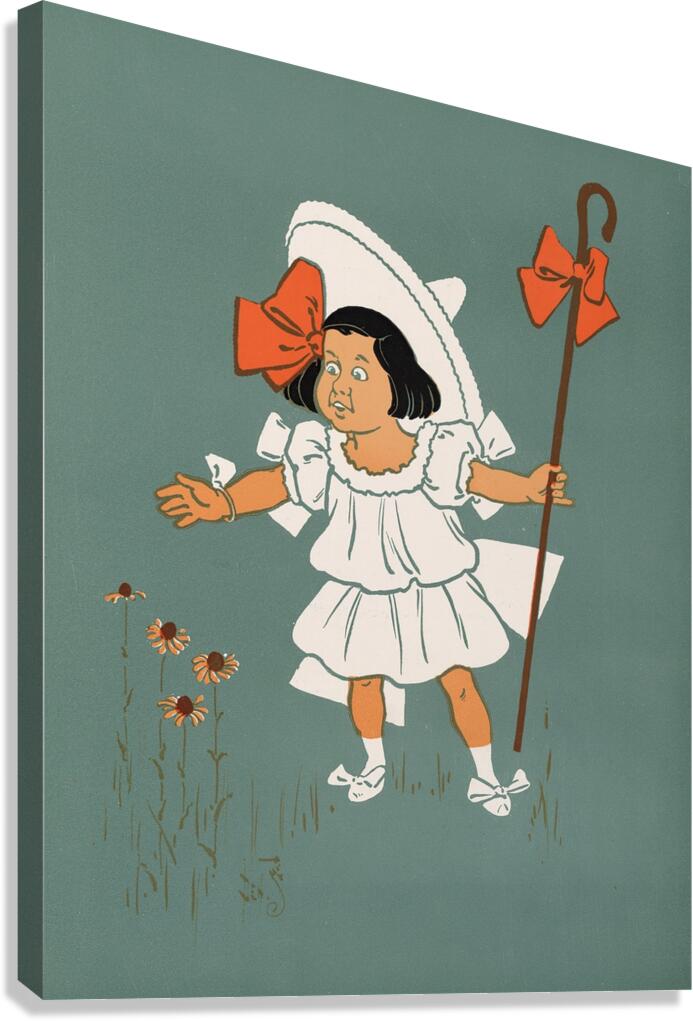 Denslow’s Mother Goose Pl 32 [1901] by William Wallace Denslow [1856–1915] Canvas Print