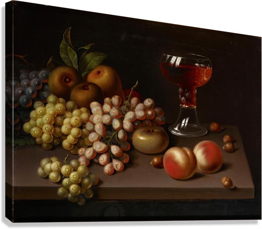 Still Life With Fruit. Copy After Jac. Stockmann by Johan Erik Lindh [1793–1865] Canvas Print
