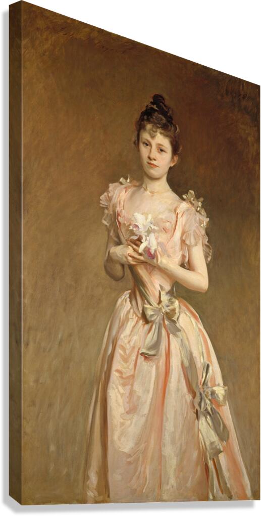 Miss Grace Woodhouse [1890] by John Singer Sargent [1856–1925] Canvas Print
