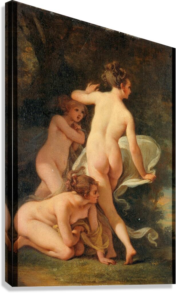 Nymphes [1780–1831] by Jacques Antoine Vallin [1760–1835] Canvas Print