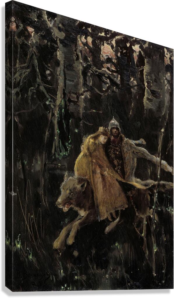 Ivan Zarevitsh [1880] by Victor Mikhailovich Vasnetsov [1848–1926] Canvas Print