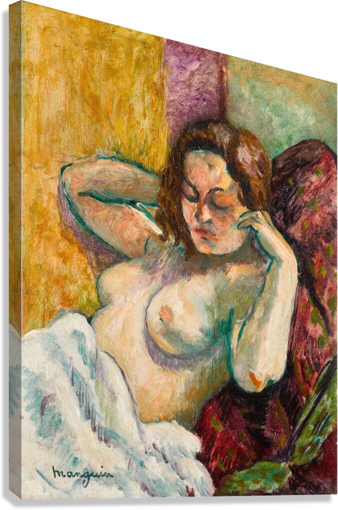 Torse de Vanina [1945] by Henri Manguin [1874–1949] Canvas Print
