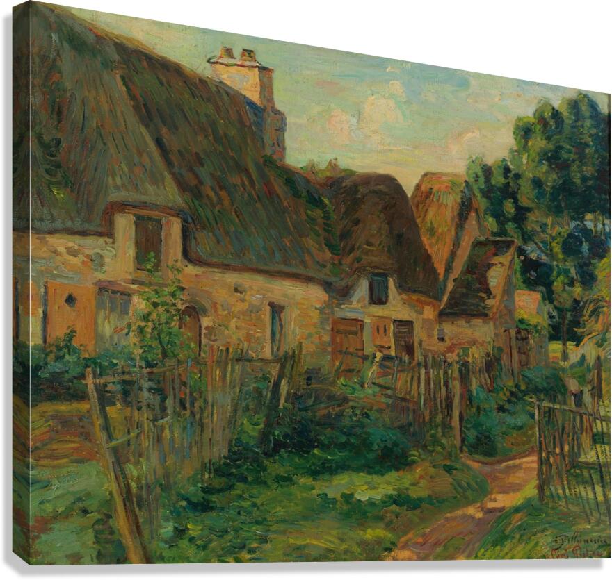Paysage D’île De France by Armand Guillaumin [1841–1927] Canvas Print